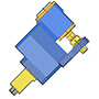 VDI40 DIN5482 HOBBING HEAD OD=( 1)" L=111 mm RIGHT HAND